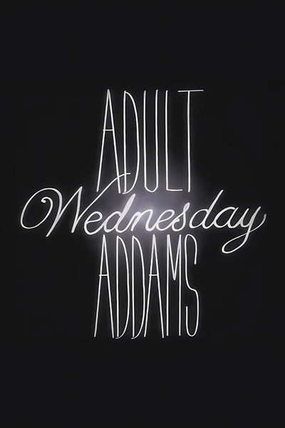 Póster de Adult Wednesday Addams