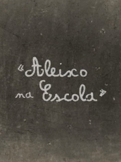 Póster de Aleixo na Escola