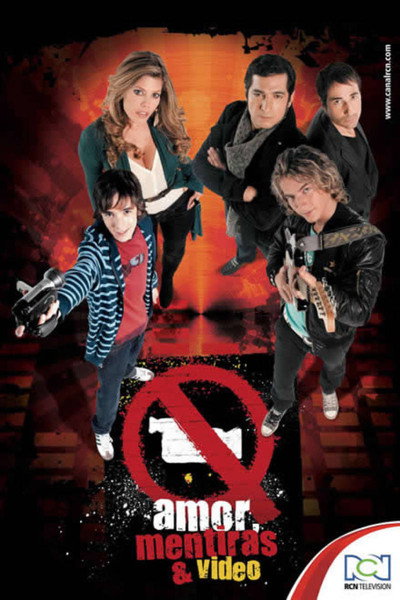 Póster de Amor mentiras y video