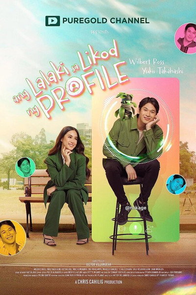 Póster de Ang lalaki sa likod ng profile