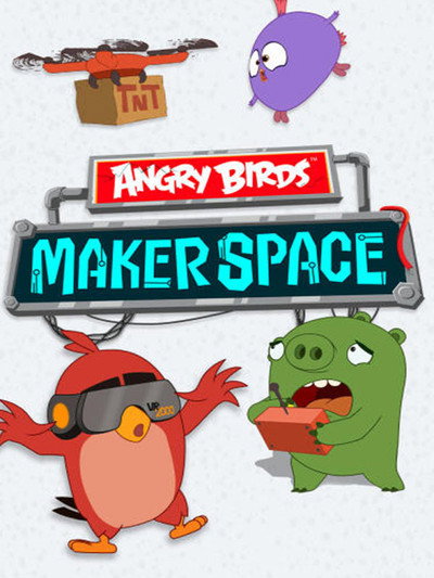 Póster de Angry Birds Makerspace