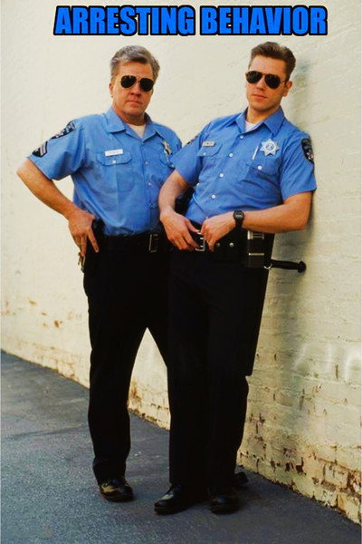 Póster de Arresting Behavior