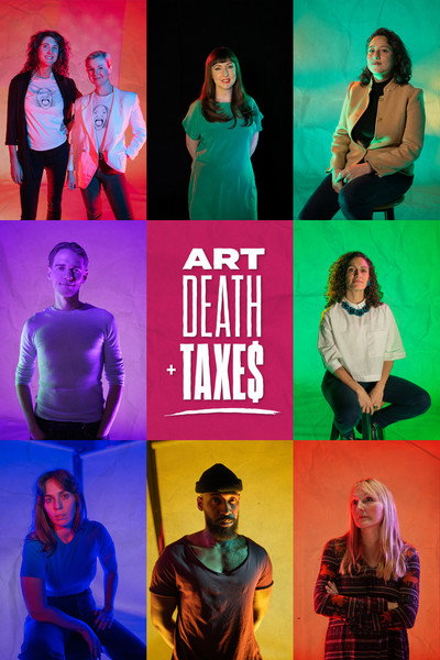 Póster de Art, Death and Taxes