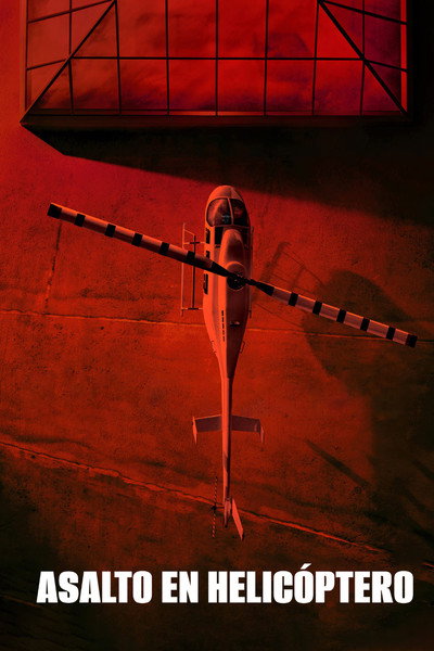 Póster de Asalto en helicóptero