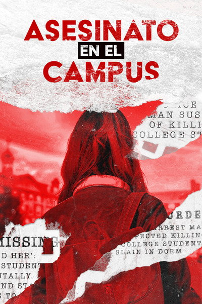 Póster de Asesinato en el campus