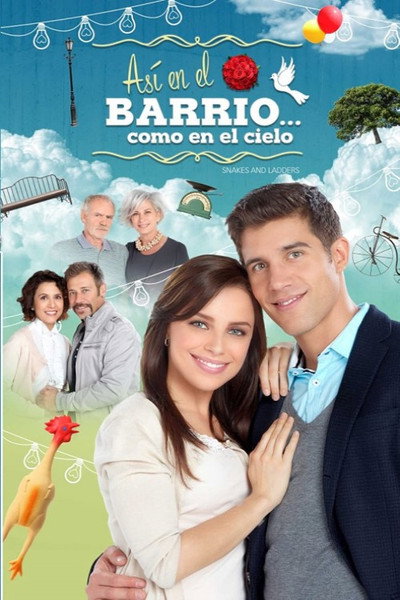 Póster de Así en el barrio como en el cielo