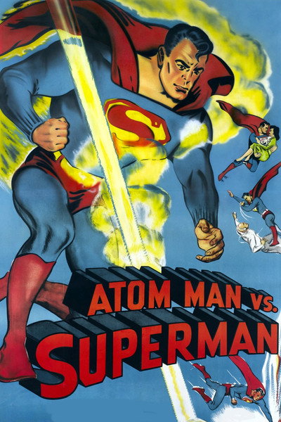 Póster de Atom Man vs. Superman