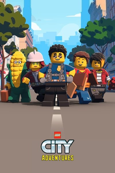 Póster de Aventuras de la ciudad de lego