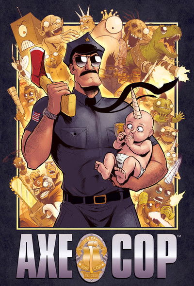 Póster de Axe Cop