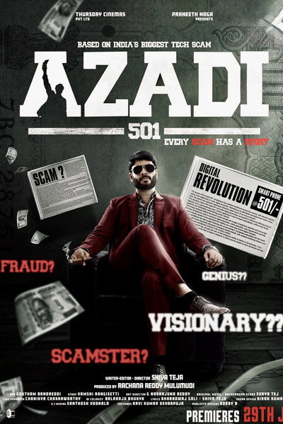 Póster de Azadi 501