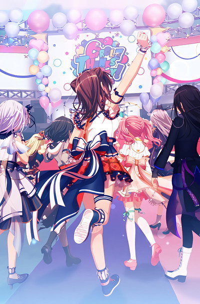 Póster de BanG Dream! 5th Anniversary Animation: CiRCLE Thanks Party!