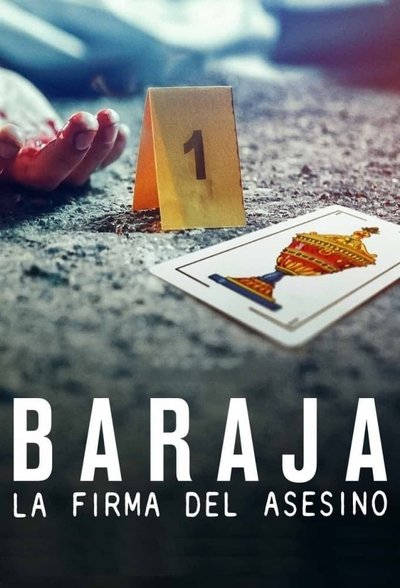 Póster de Baraja: La firma del asesino