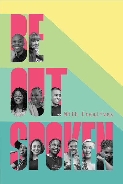 Póster de Be outspoken with creatives