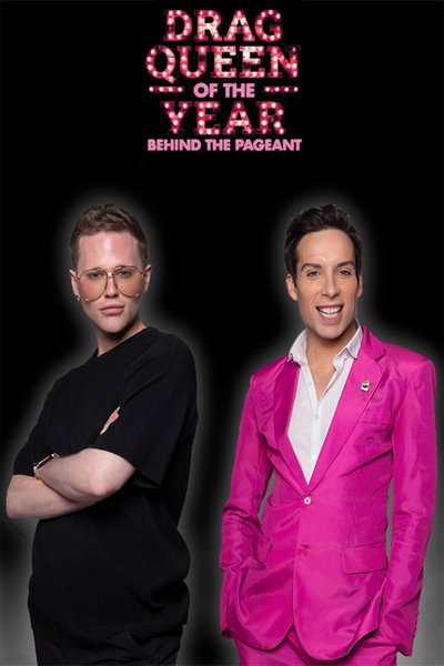 Póster de Behind the Drag Queen of the Year Pageant Competition Award Contest Competition