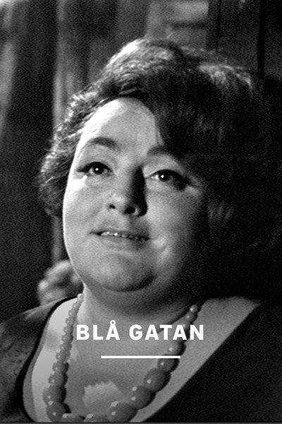 Póster de Blå gatan