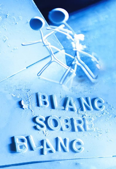 Póster de Blanc sobre Blanc