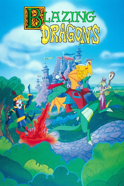 Póster de Blazing Dragons