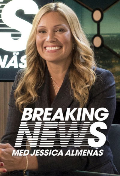 Póster de Breaking News med Jessica Almenäs