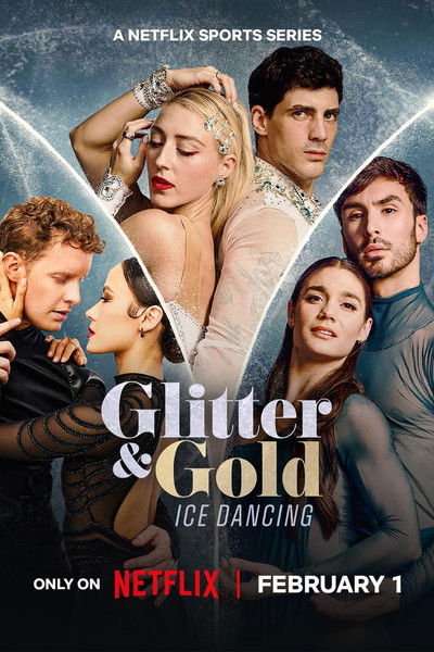 Póster de Brillantina y oro: Danza sobre hielo