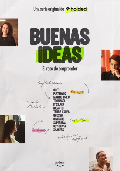 Póster de Buenas Ideas: El reto de emprender