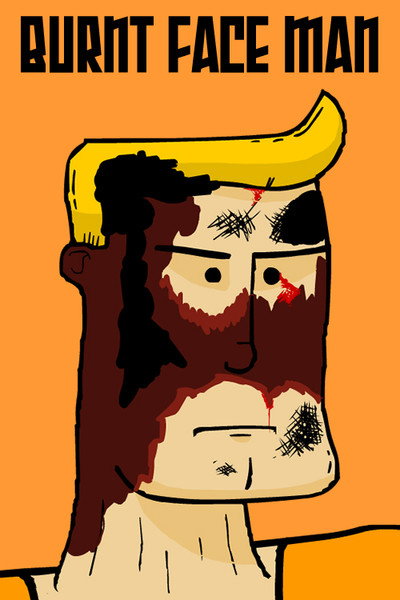 Póster de Burnt Face Man