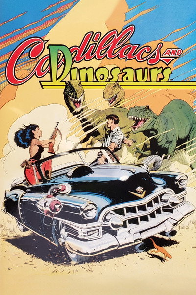 Póster de Cadillacs y dinosaurios