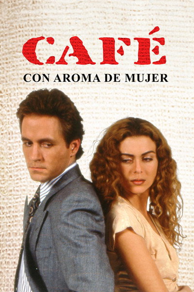 Póster de Café con aroma de mujer