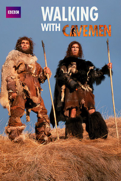 Póster de Caminando entre cavernícolas
