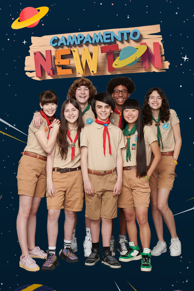 Póster de Campamento Newton