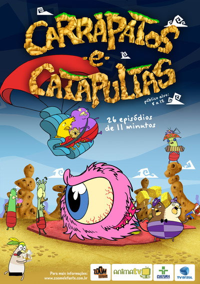 Póster de Carrapatos e Catapultas