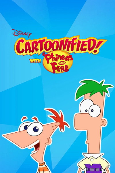 Póster de Cartoonified with Phineas and Ferb