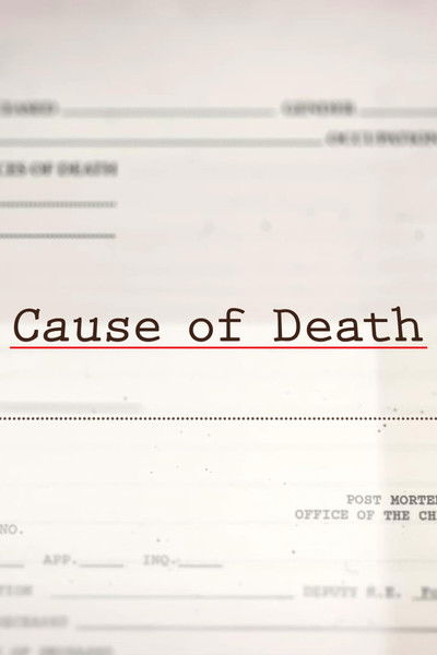 Póster de Cause of Death