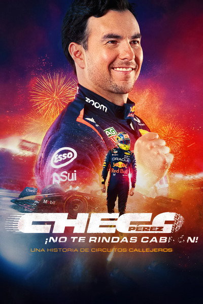 Póster de Checo Pérez: ¡No te rindas, cabr#n!