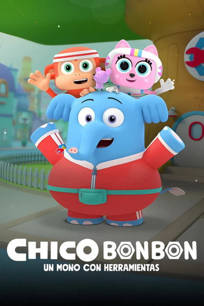 Póster de Chico Bon Bon: Un mono con herramientas