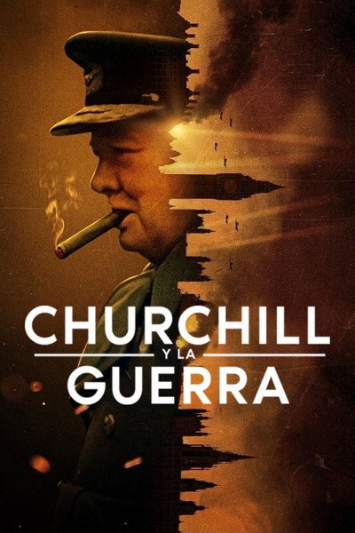 Póster de Churchill y la guerra