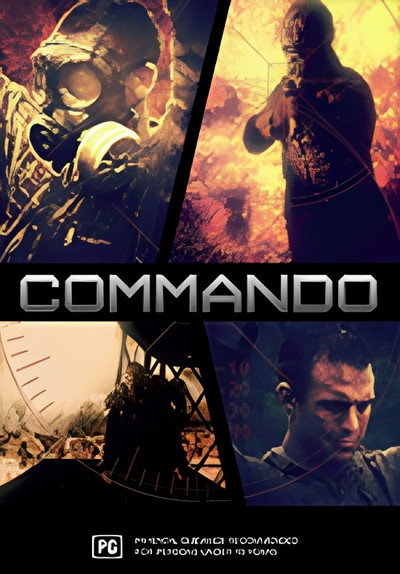 Póster de Commando