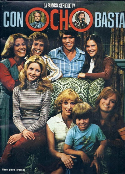 Póster de Con ocho basta