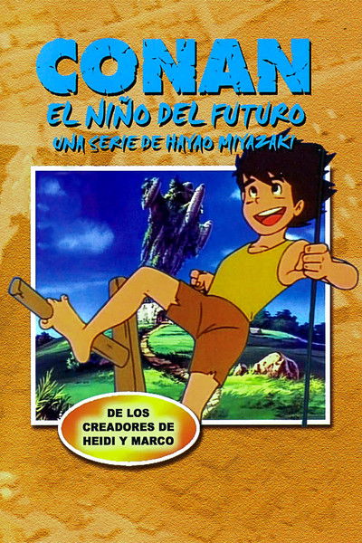 Póster de Conan, el niño del futuro