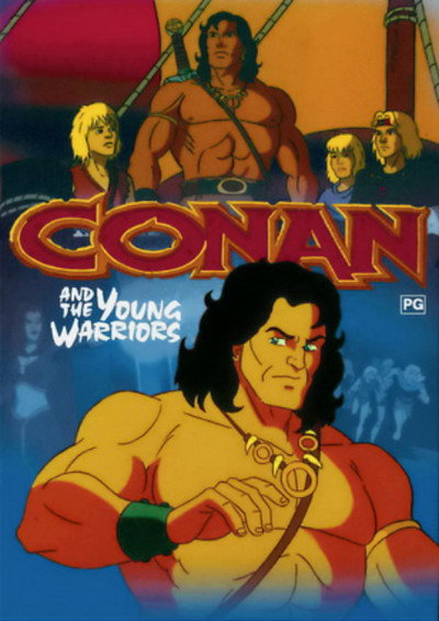 Póster de Conan y los jóvenes guerreros