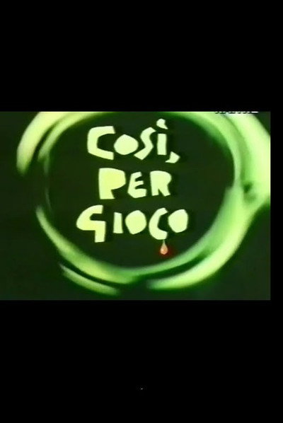 Póster de Così per gioco
