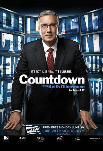 Póster de Countdown w/ Keith Olbermann