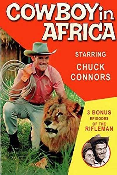Póster de Cowboy en África