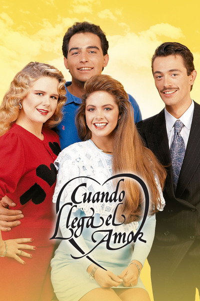 Póster de Cuando llega el amor