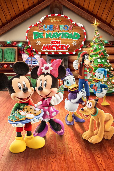 Póster de Cuentos de Navidad con Mickey