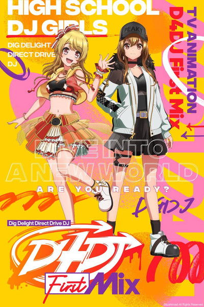 Póster de D4DJ First Mix