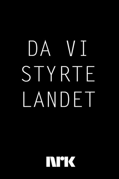 Póster de Da vi styrte landet