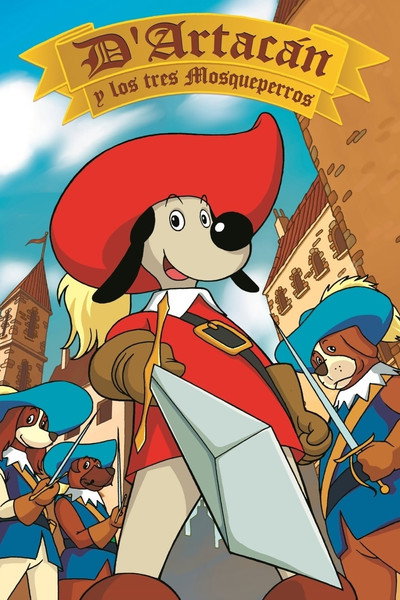 Póster de D'Artacan y los tres mosqueperros