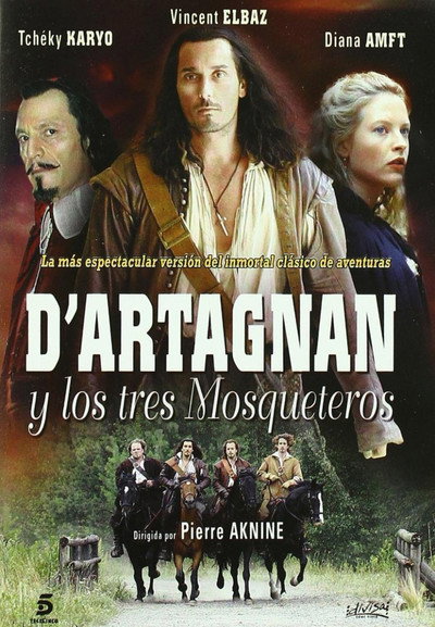 Póster de D'Artagnan y los tres mosqueteros