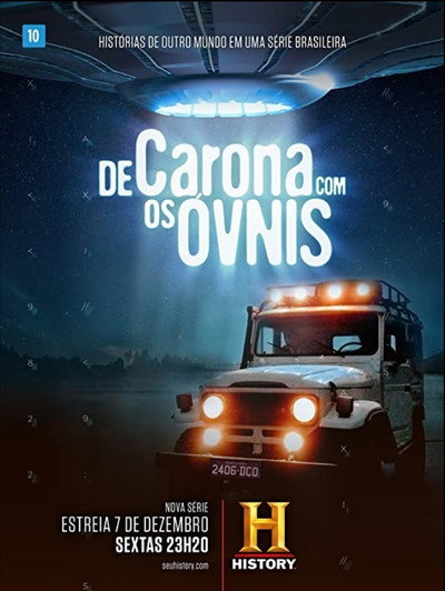 Póster de De Carona Com Os OVNIs