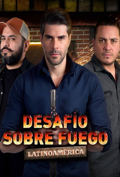 Póster de Desafío sobre fuego - edición Latinoamérica